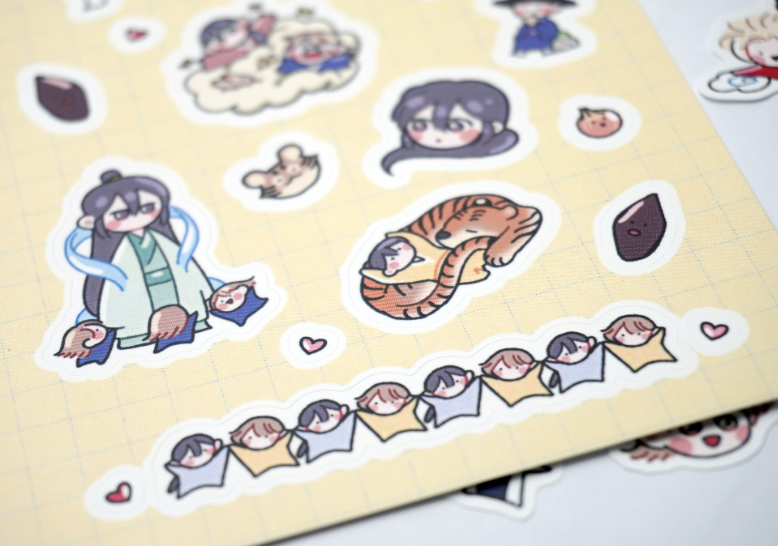 [pre-order] The Boy Who Stole From the Fairy Lake : 2 Deco Stickers