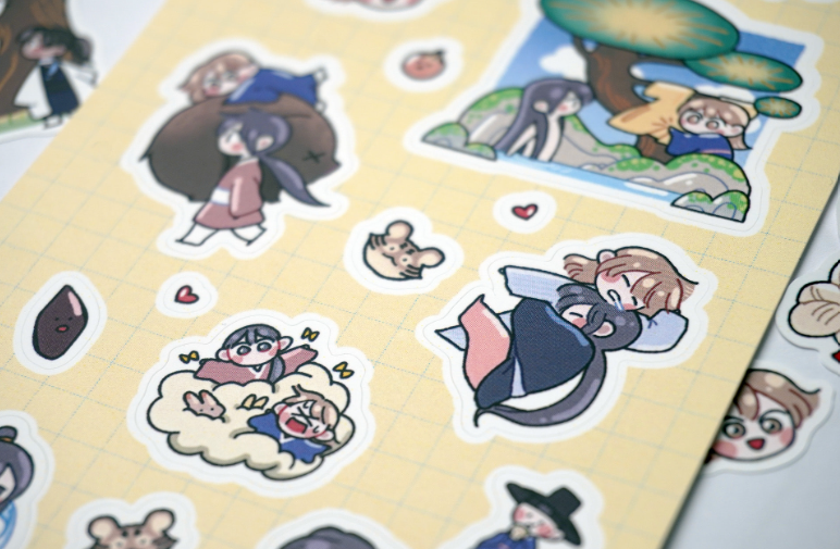 [pre-order] The Boy Who Stole From the Fairy Lake : 2 Deco Stickers