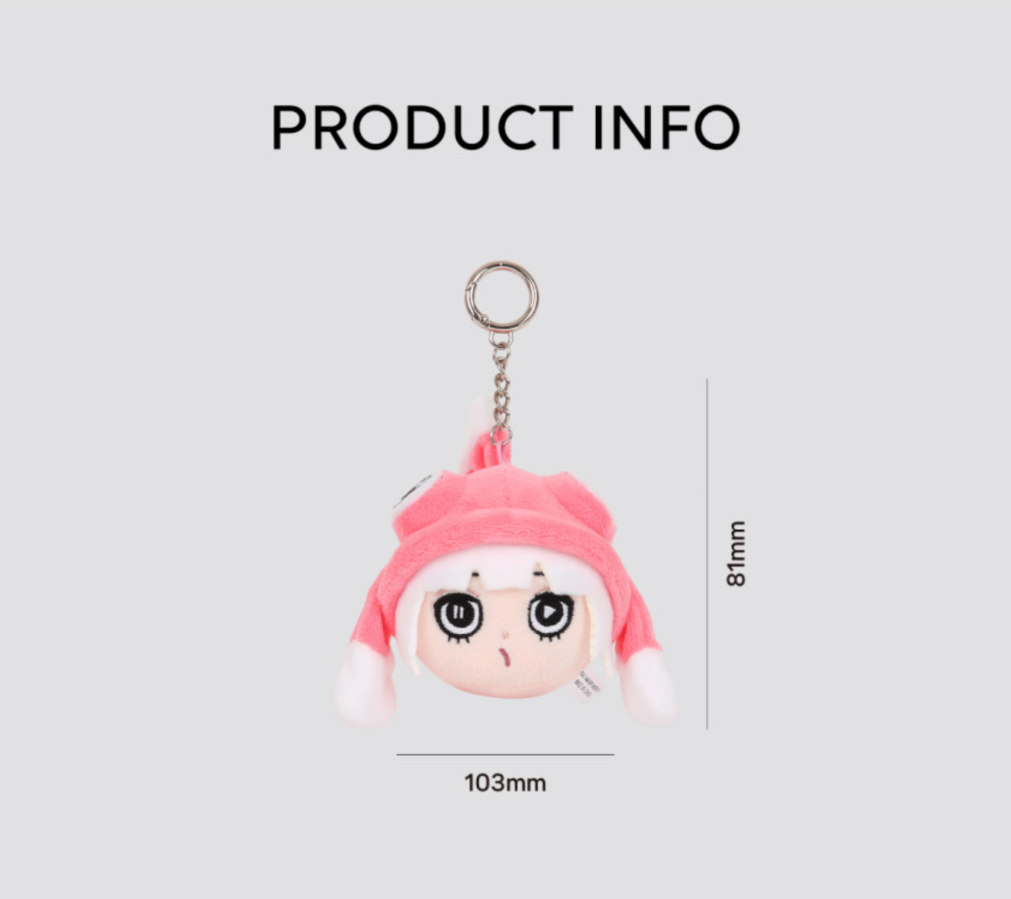 My Bias Gets on the Last Train : Ukin Face Keyring