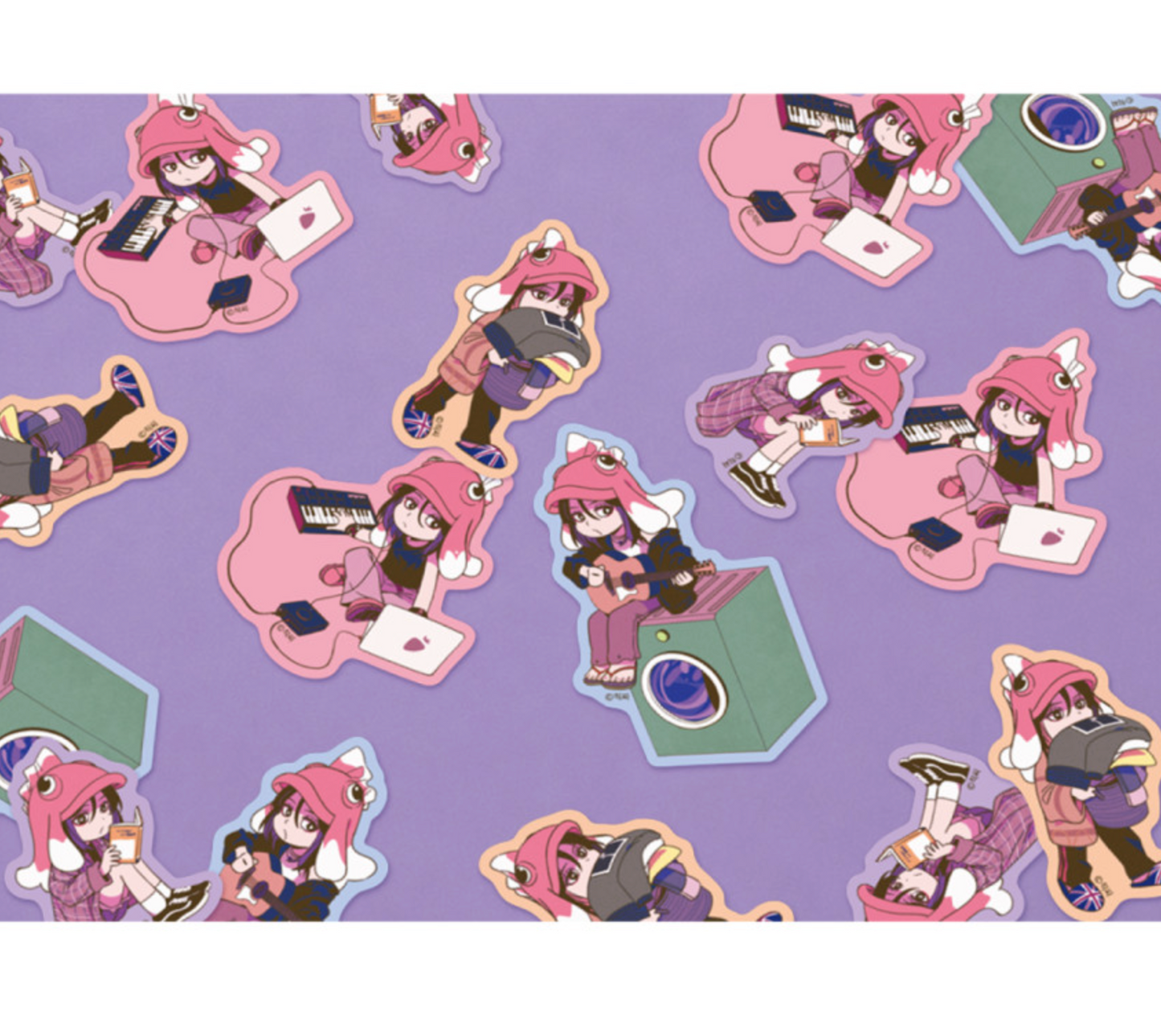 My Bias Gets on the Last Train : Big Sticker Set