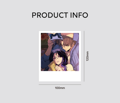 My Bias Gets on the Last Train : Polaroid Postcard Set