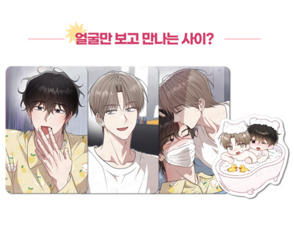 [Pre-order] Mr. Blue HOT SUMMER SET : 3 Photocards and Sticker