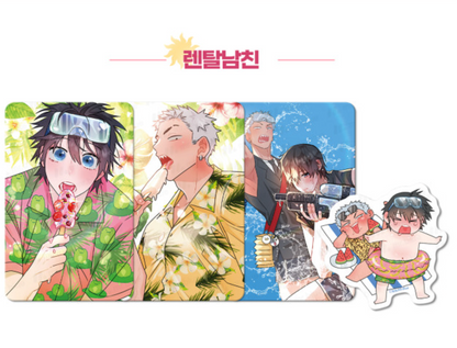 [Pre-order] Mr. Blue HOT SUMMER SET : 3 Photocards and Sticker
