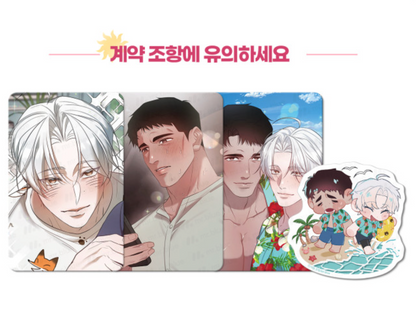[Pre-order] Mr. Blue HOT SUMMER SET : 3 Photocards and Sticker