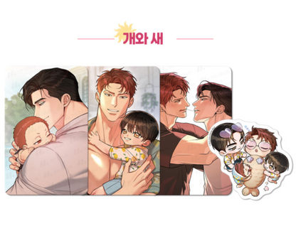[Pre-order] Mr. Blue HOT SUMMER SET : 3 Photocards and Sticker