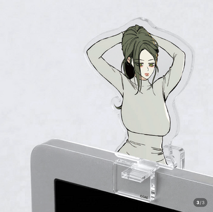 Tears on a Withered Flower : Acrylic Monitor Stand