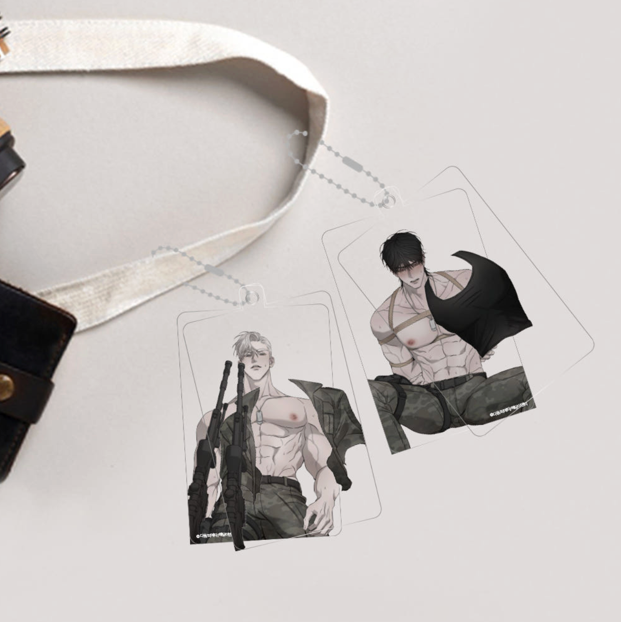 [Be On Cafe] PIETA : Layered keyring