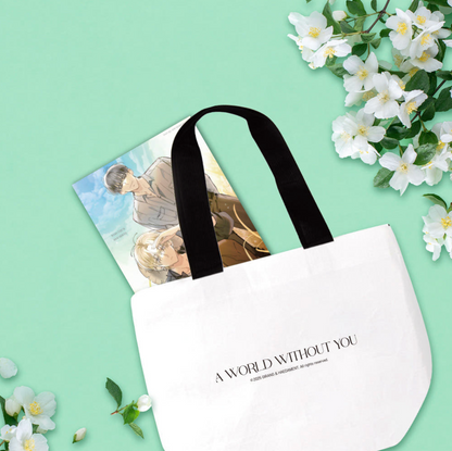 [collaboration cafe] A World Without You : Reusable Bag + A4 Poster Set