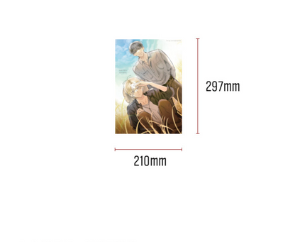 [collaboration cafe] A World Without You : Reusable Bag + A4 Poster Set