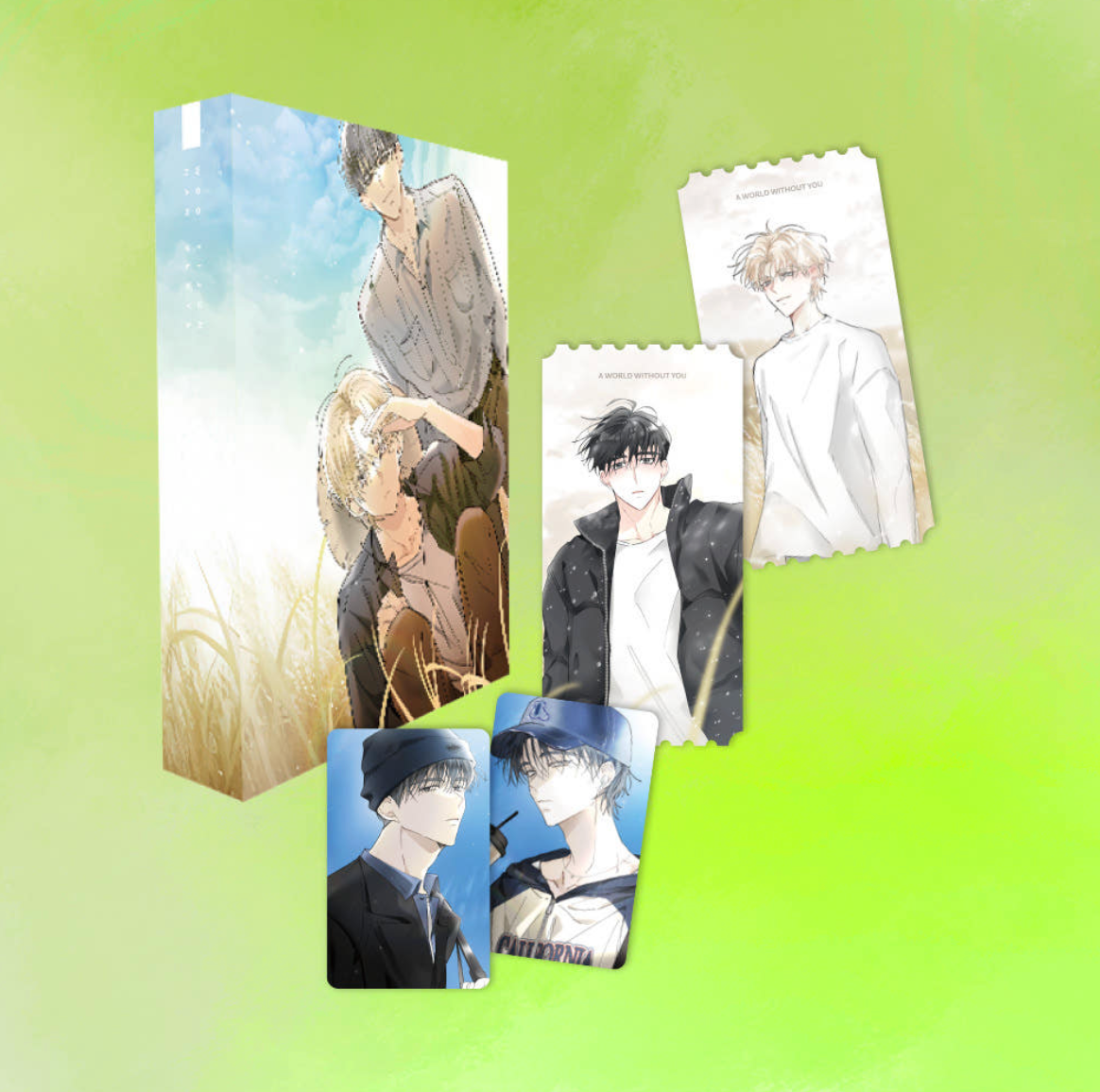 [collaboration cafe] A World Without You : A5 Binder Book Set