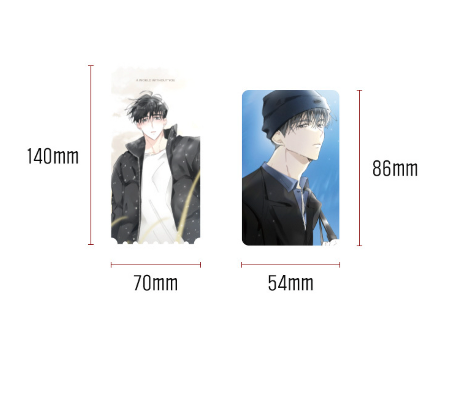 [collaboration cafe] A World Without You : A5 Binder Book Set