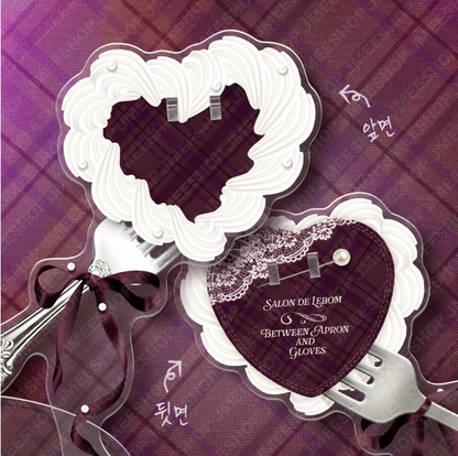 [LEBOM CAFE] Salon de Lebom(Between Apron & Gloves) : Acrylic Can Badge Frame