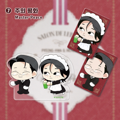 [LEBOM CAFE] Salon de Lebom(Between Apron & Gloves) : SD Couple Acrylic Block