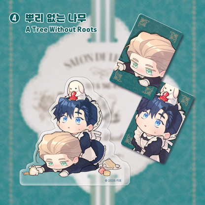 [LEBOM CAFE] Salon de Lebom(Between Apron & Gloves) : SD Couple Acrylic Block