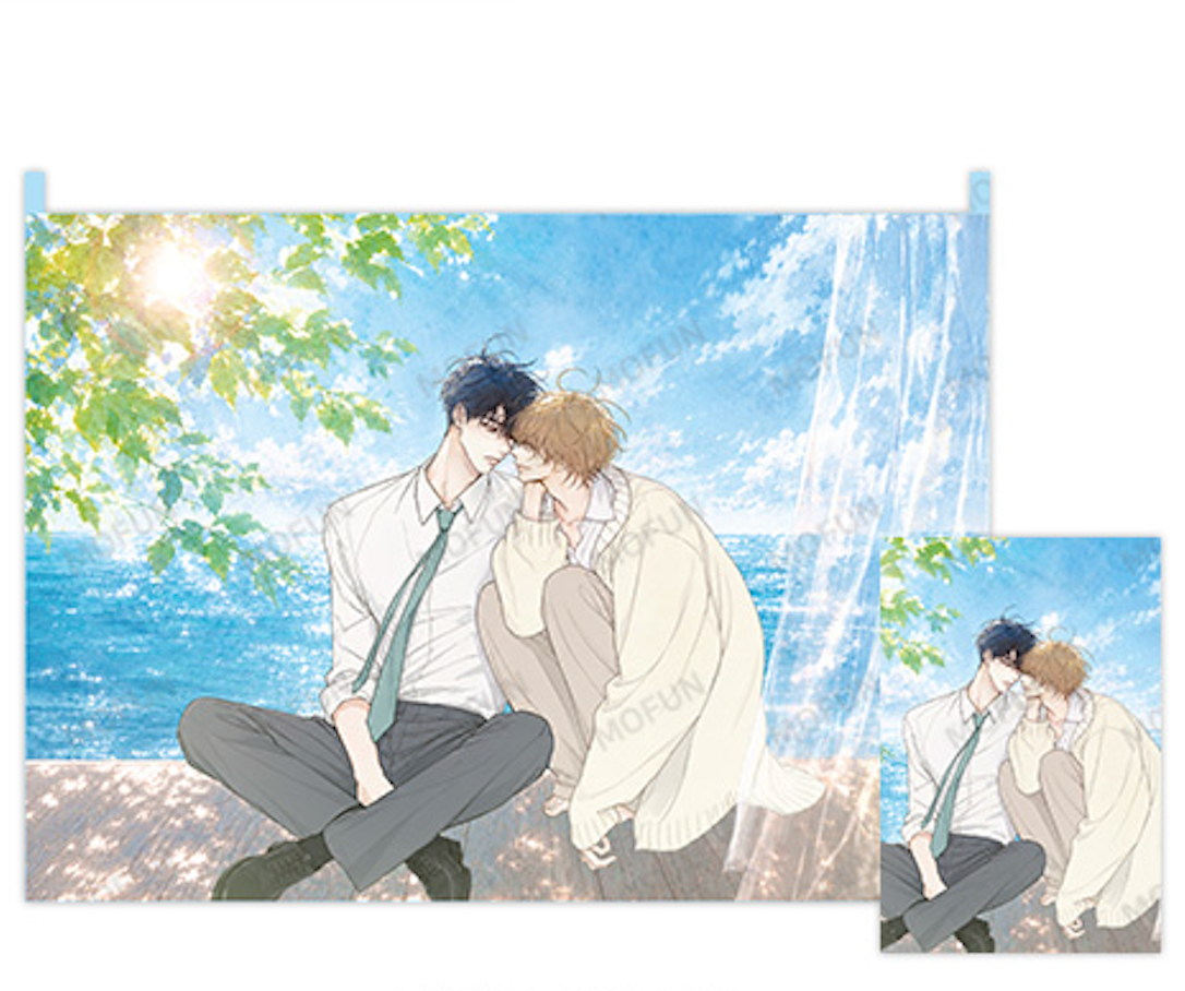 [Mofun Cafe] Sahan : Chiffon Fabric Poster Set