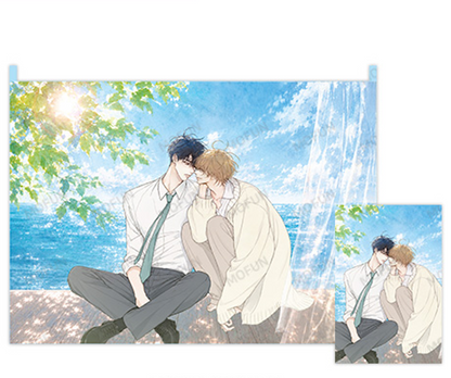 [Mofun Cafe] Sahan : Chiffon Fabric Poster Set