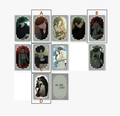 [NEMO MARKET][POP-UP] Tears on a Withered Flower: Taeha's room : Random Holographic Card(+19 ver.)