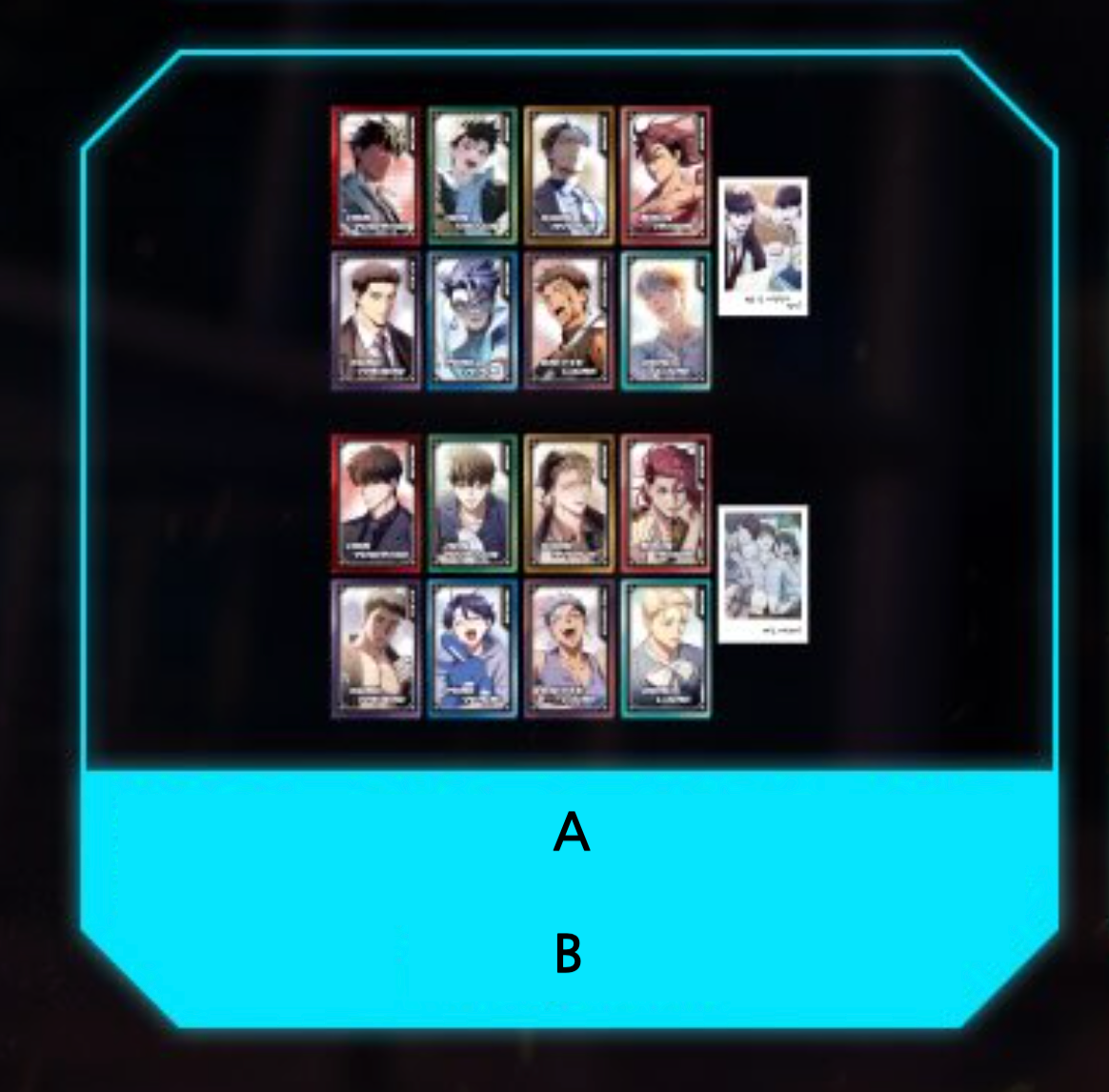 [POP-UP] My S-Class Hunters : Dungeon Break Yongsan : Hologram Photo card Set