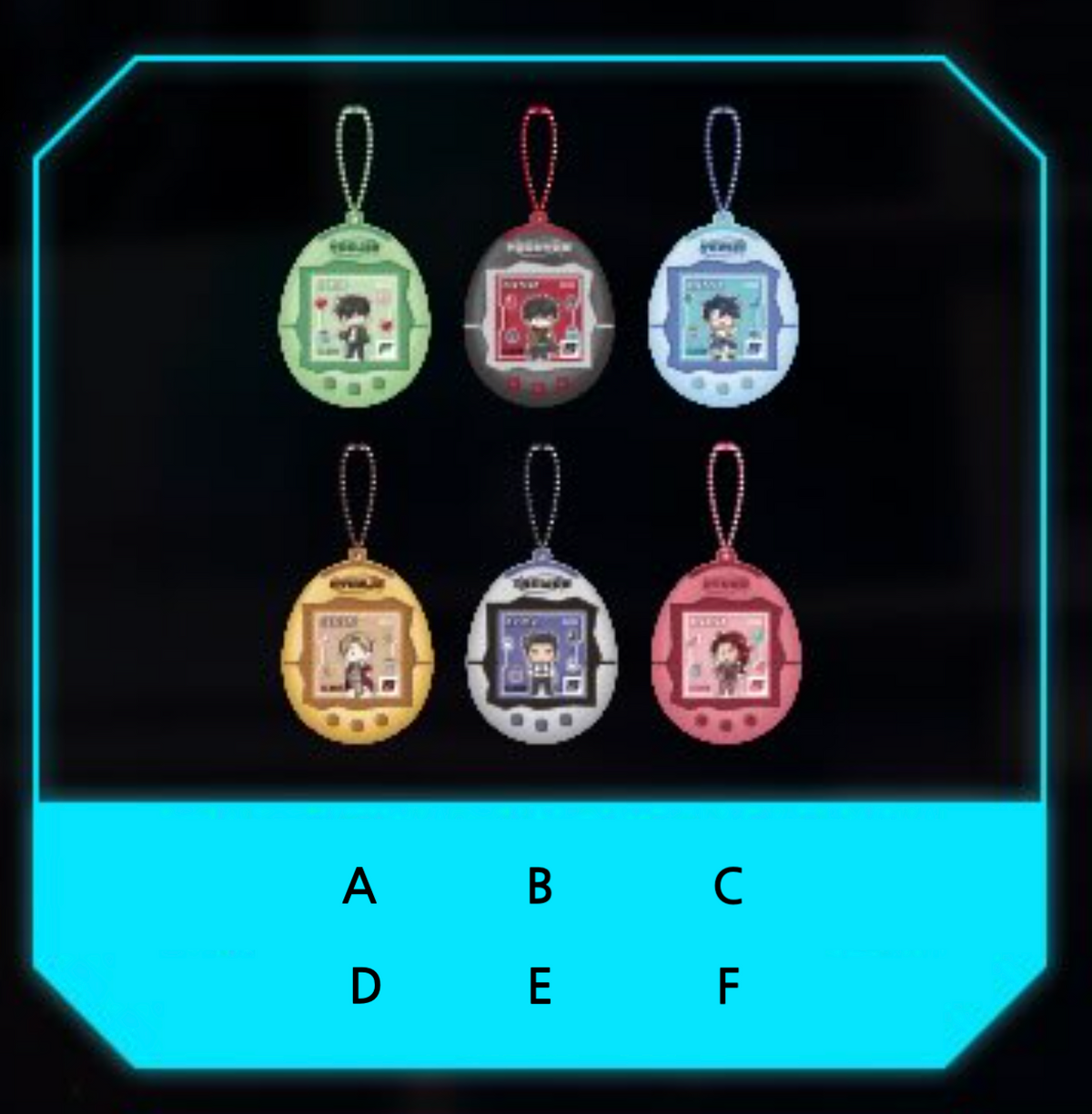 [POP-UP] My S-Class Hunters : Dungeon Break Yongsan : Acrylic Shaker Keyring