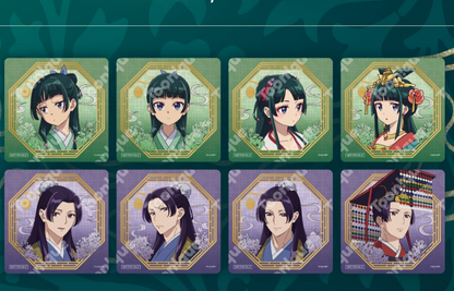 [Toonique Cafe] The Apothecary Diaries(Kusuriya no Hitorigoto) : 8 Coasters set