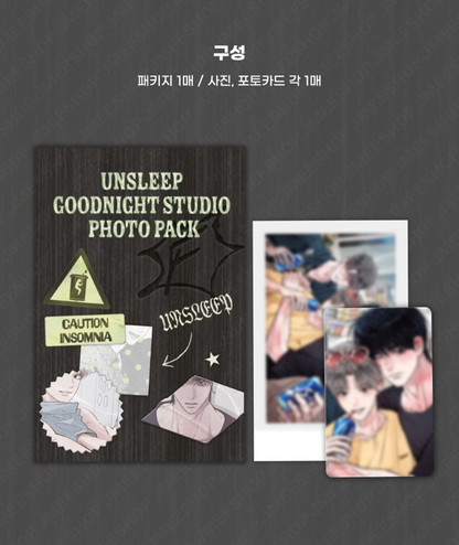 [Pre-order][LEBOM CAFE] Unsleep : Goodnight Studio Photo Pack