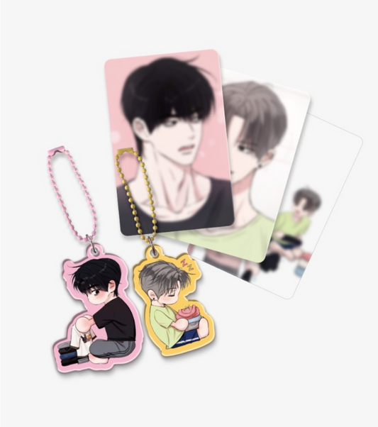 [LEBOM CAFE] Unsleep : Magnet Acrylic Keyring Set