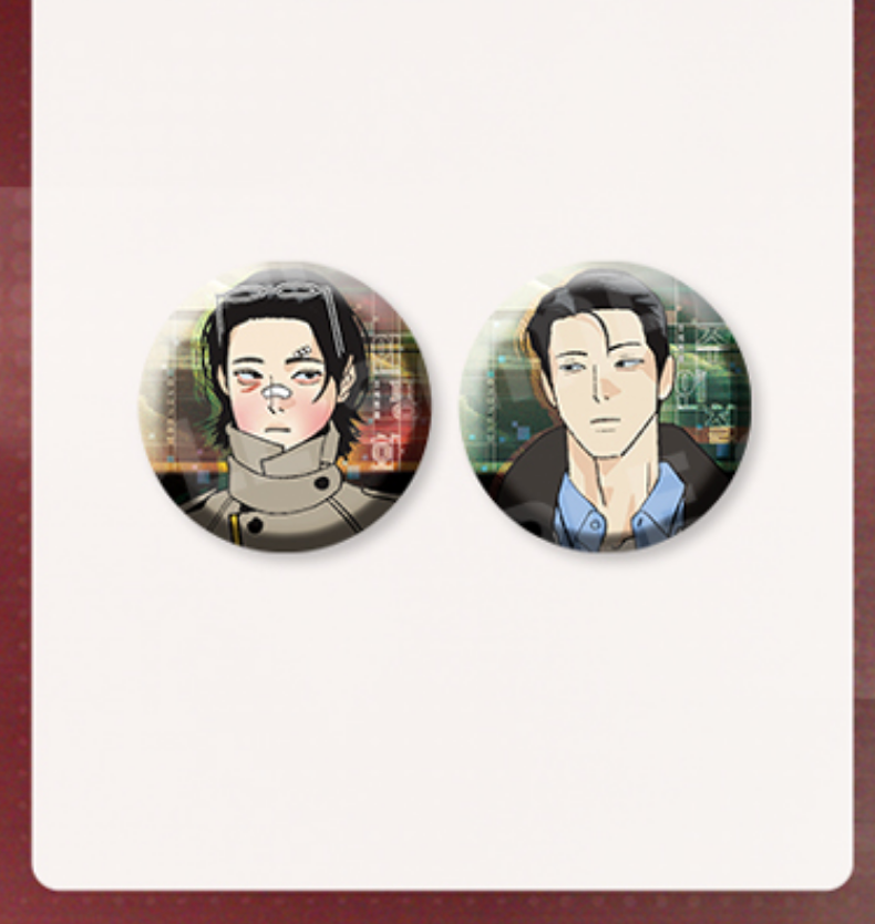 [LEBOM CAFE] Master-Peace : Can Badge Set