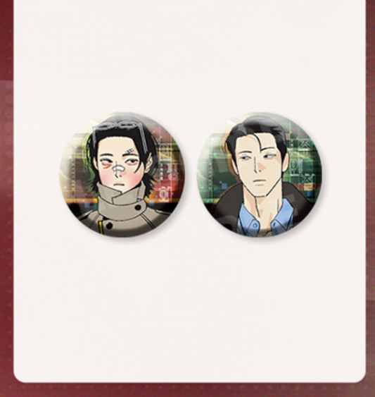[LEBOM CAFE] Master-Peace : Can Badge Set