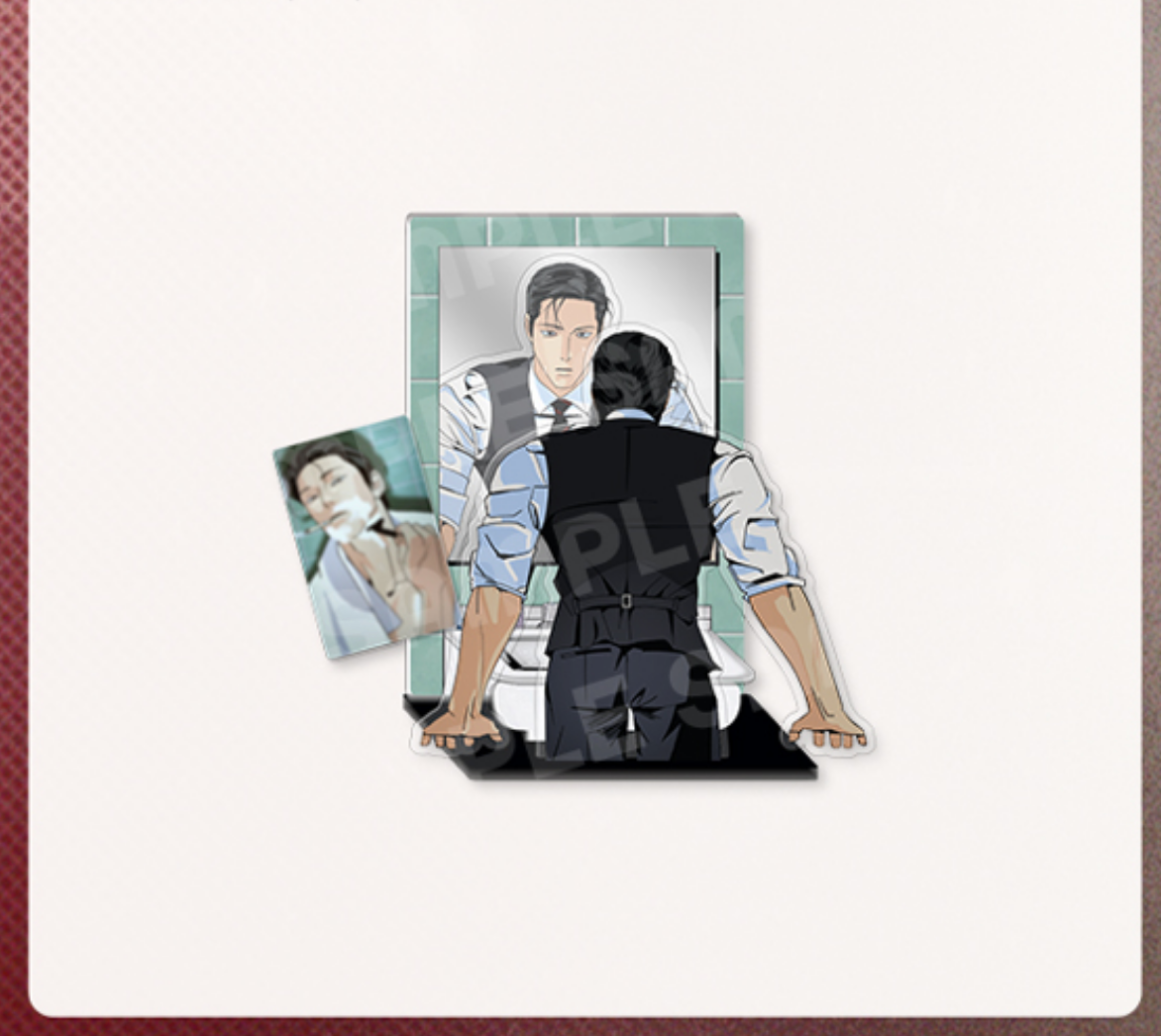 [LEBOM CAFE] Master-Peace : Ju Incheol Mirror Acrylic Stand