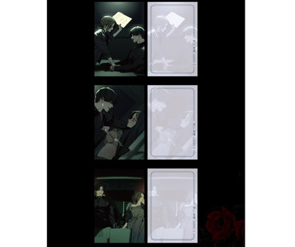 [pre-order] Tears on a Withered Flower : Illustration Postcard Book 19+