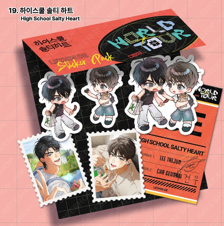 World Tour Live : Sticker Pack