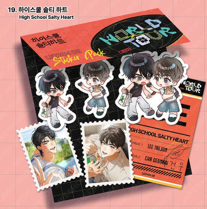World Tour Live : Sticker Pack