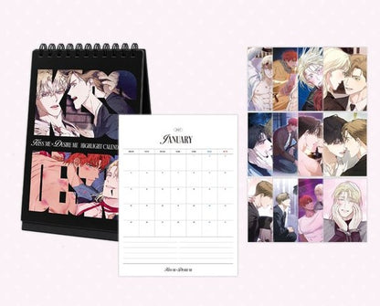 [POP-UP] Kiss × Desire Land : Kiss Me If You Can & Desire Me If You Can : Highlight Calendar 2027