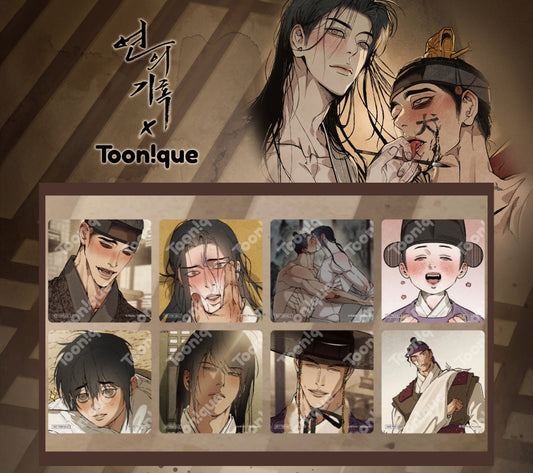 [Toonique Cafe] The Heart of the Lotus : 8 Coasters Set