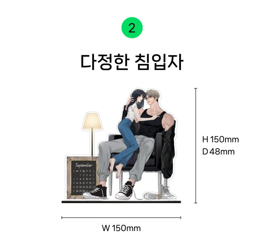 [pre-order] 2026 Acrylic Calendar[ORIGINALS] : Special Civil Servant, Operation: True Love, The Kind Intruder, Falling For It ...etc