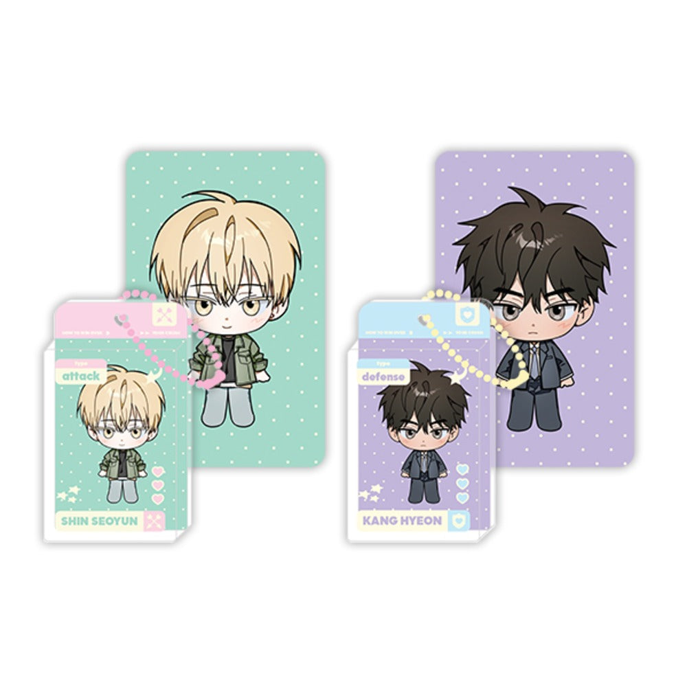 [Mofun Cafe] Author SARANGDOPI : A Killer Love Story x How to Win over Your Crush : Toy Box Keyring Set