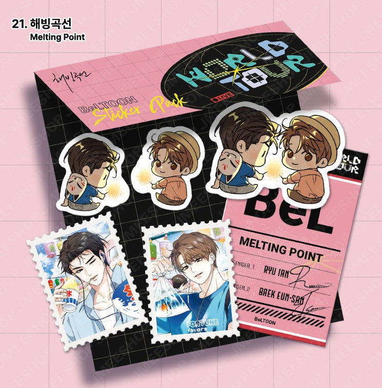 World Tour Live : Sticker Pack