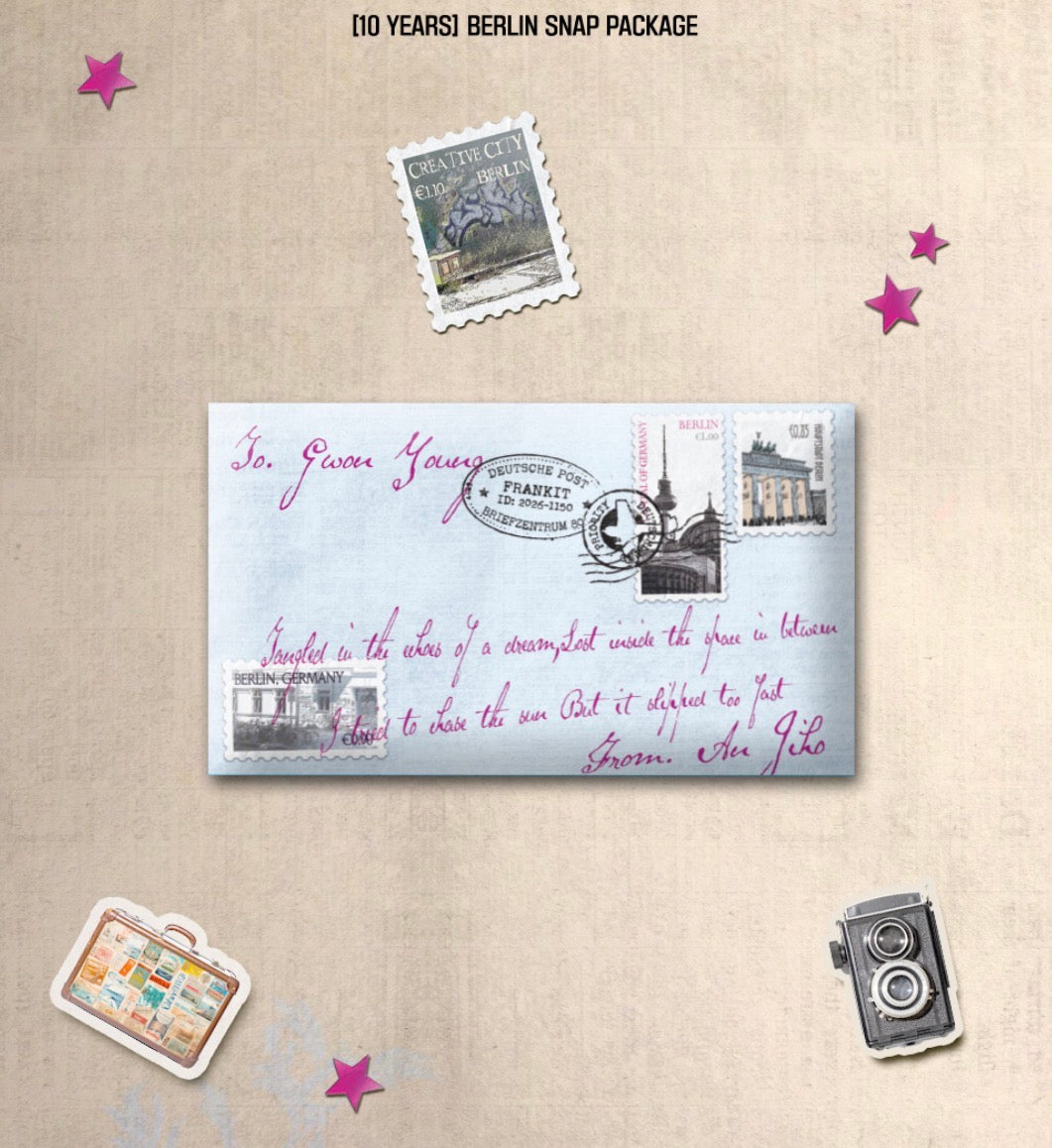 10 years : BERLIN SNAP PACKAGE