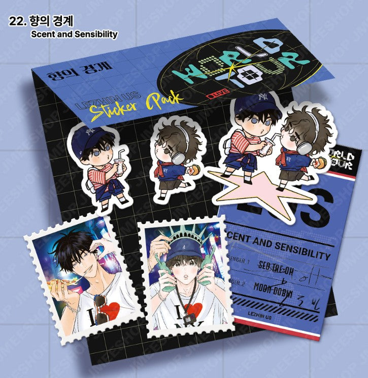 World Tour Live : Sticker Pack