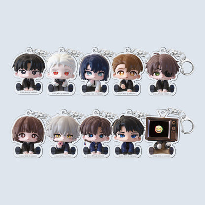 [POP UP] Got Dropped into a Ghost Story, Still Gotta Work : Acrylic Keyring