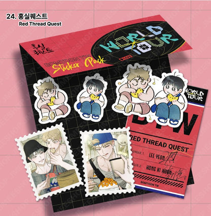 World Tour Live : Sticker Pack