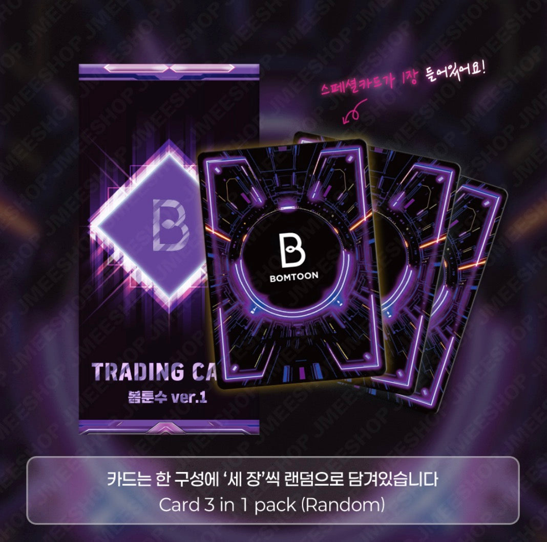 [Pre-order][BOMTOON BOTTOM] AR Trading Card ver.1