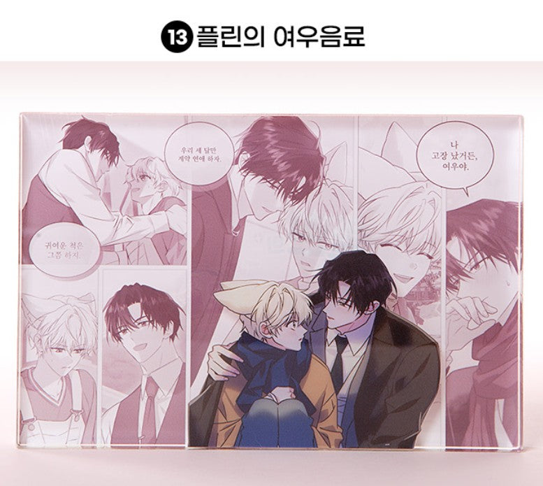 [pre-order][Notea POP-UP] Us in BLoom : Large Scene Acrylic Block