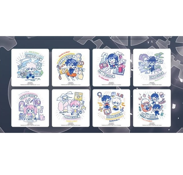 [Toonique Cafe] LINK CLICK : 8 coasters set