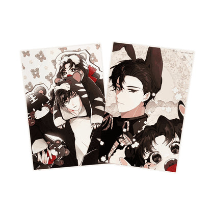 [pre-order] The Male Lead's Little Lion Daughter : Postcards, 14 Types