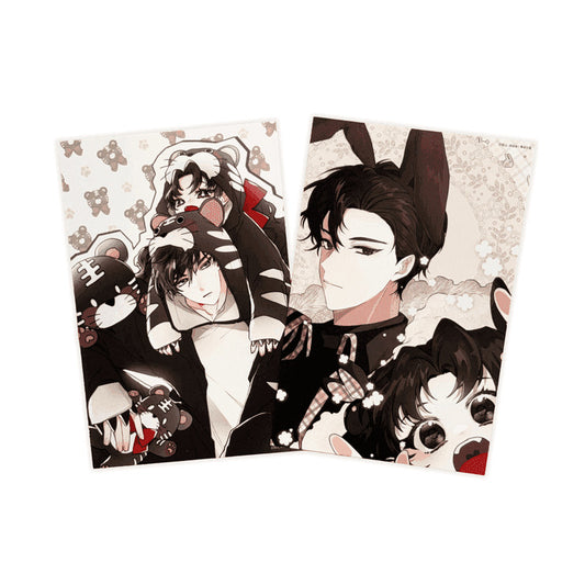 [pre-order] The Male Lead's Little Lion Daughter : Postcards, 14 Types