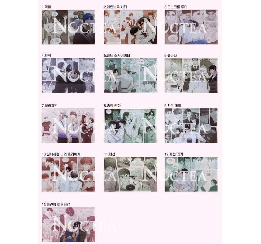 [pre-order][Notea POP-UP] Us in BLoom : Large Scene Acrylic Block