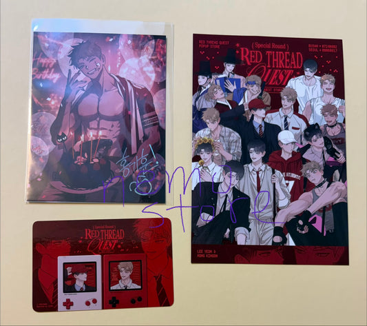 [POP-UP]Red Thread Quest(Special Round) : 2 Postcards and 1 Photocard