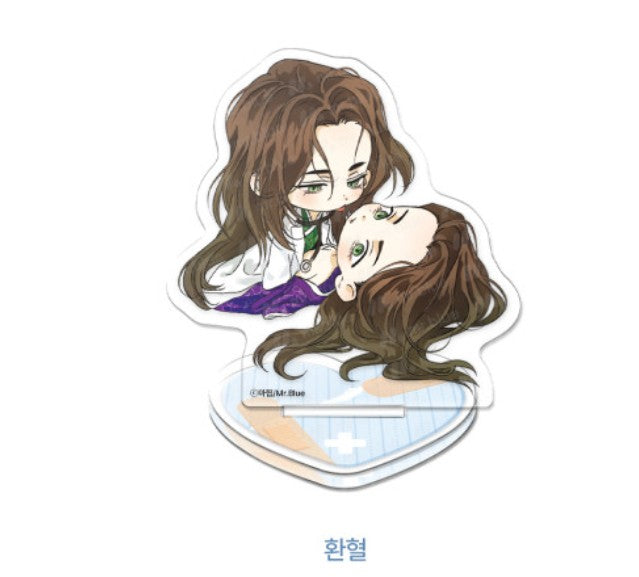 Mr. Blue Webtoon Acrylic Block