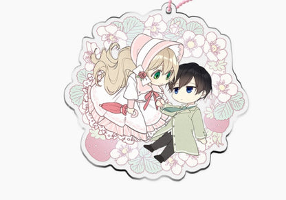 [pre-order] The Viridescent Tiara : Acrylic Keyring